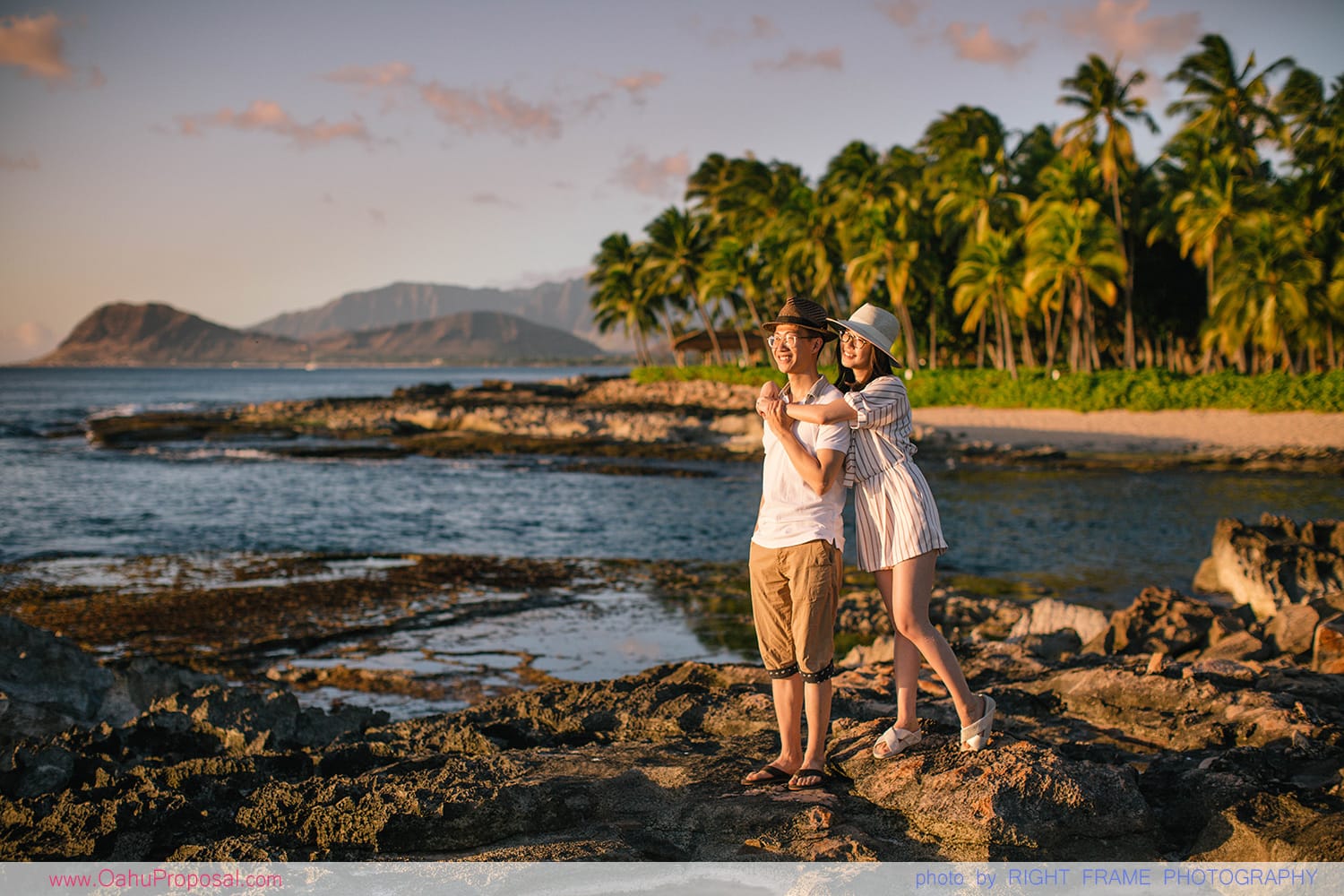 Oahu Engagement Photos Ideas Hawaii Honolulu Photographer