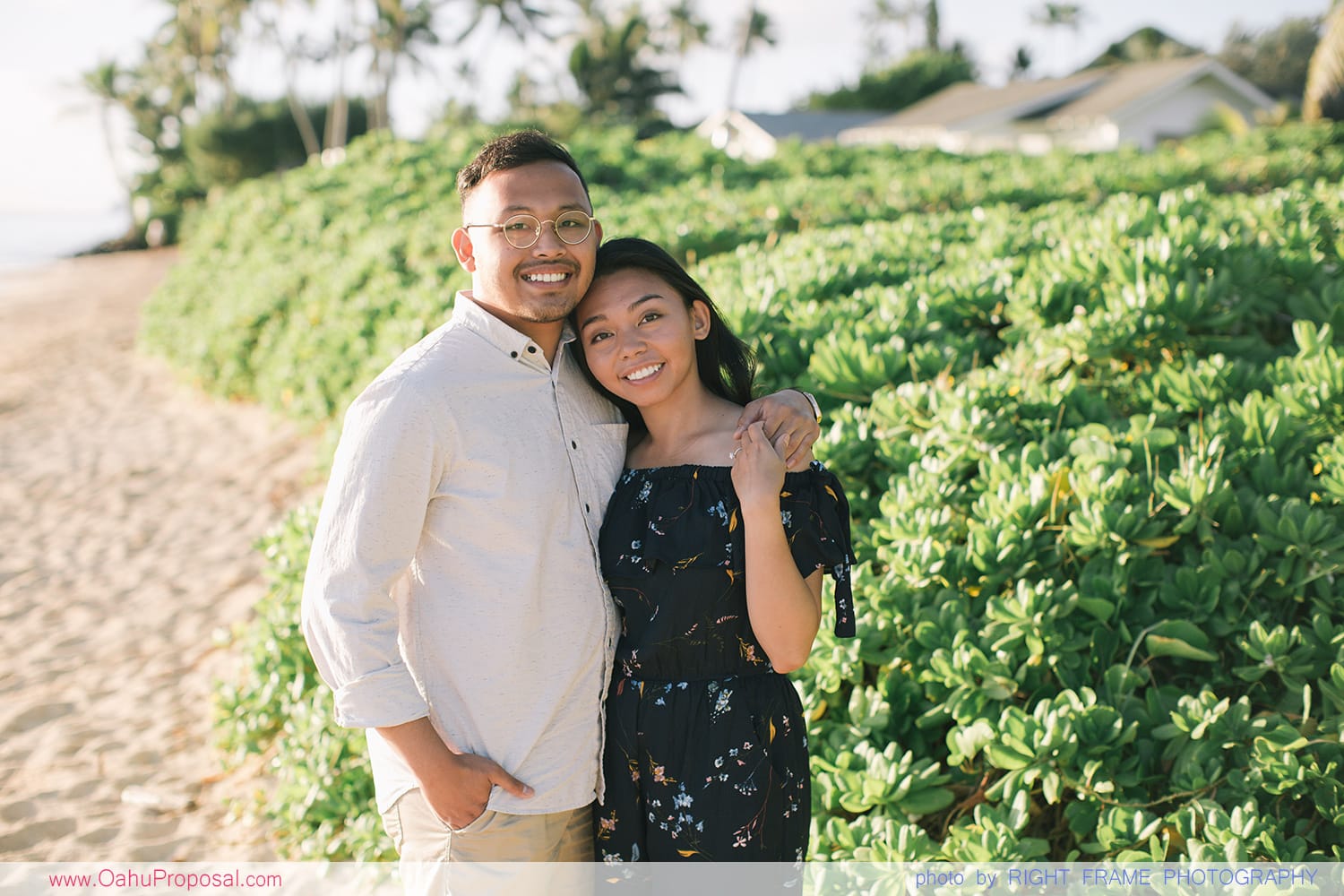 Oahu Engagement Photos Ideas Hawaii Honolulu Photographer