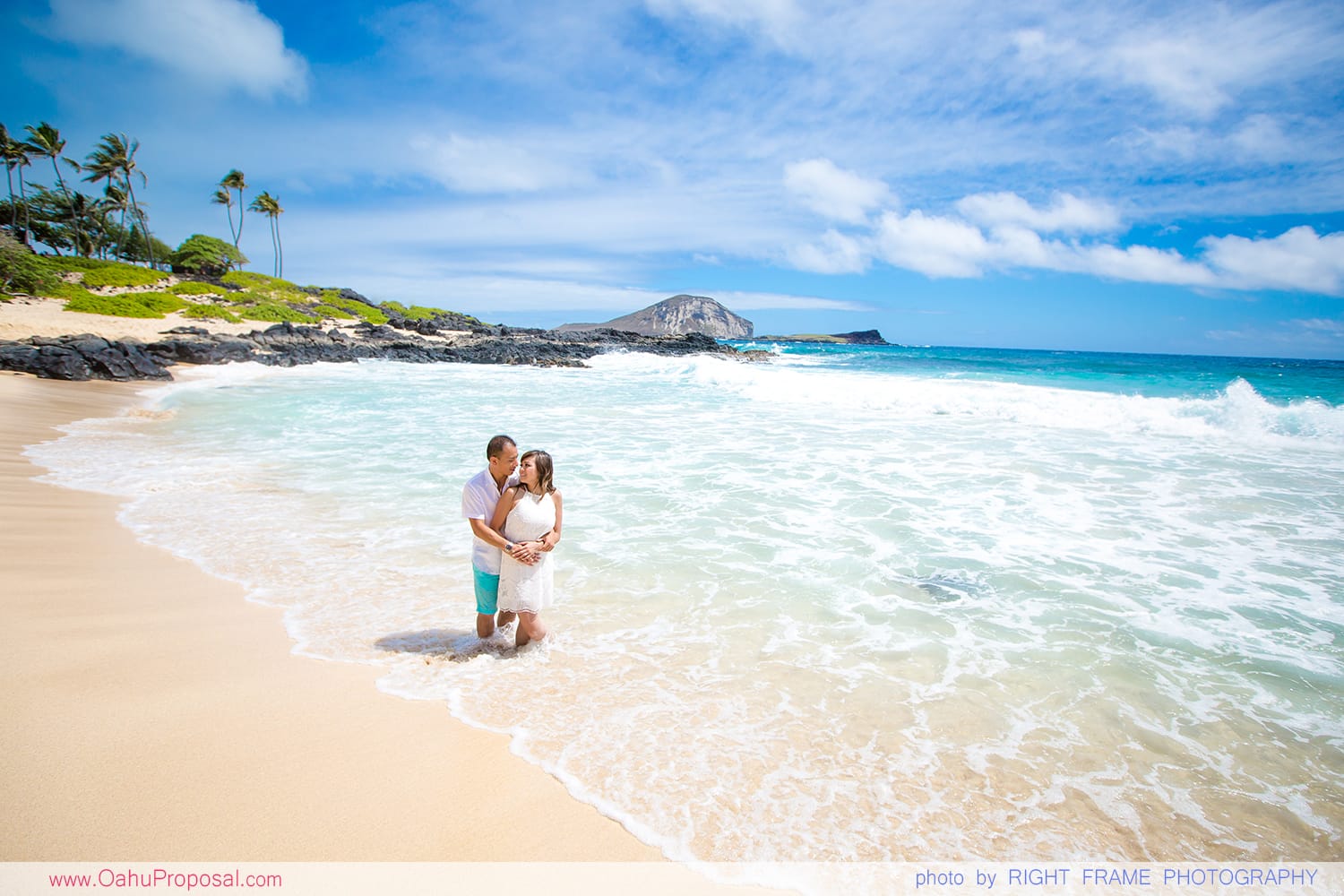 Oahu Engagement Photos Ideas Hawaii Honolulu Photographer Makapu'u Beach