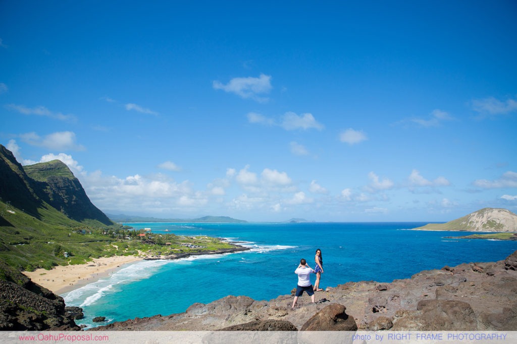 She Said Yes Surprise Proposal While Exploring East Side Of Oahu