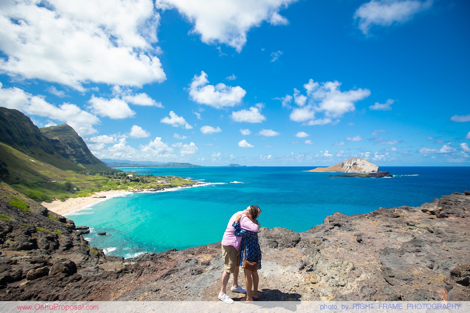 Proposal Photographer In Oahu Makapu U Lookout Hawaii Hawaii