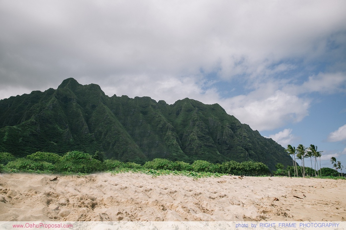 Oahu Hawaii Proposal Spots Locations Kualoa Regional Beach Park