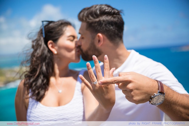 Hawaii Marriage Proposal at Makapu'u Lookout