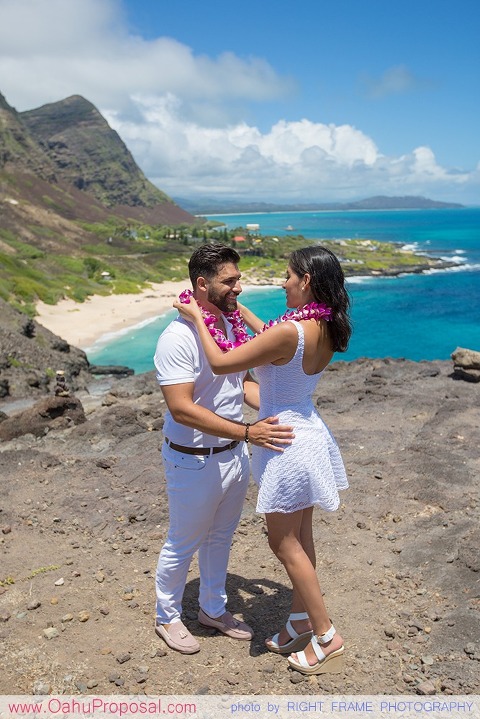 Hawaii Marriage Proposal at Makapu'u Lookout