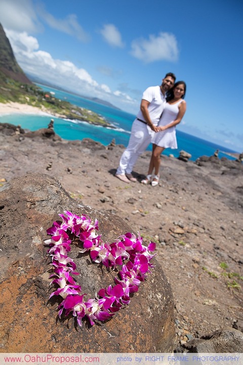 Hawaii Marriage Proposal at Makapu'u Lookout