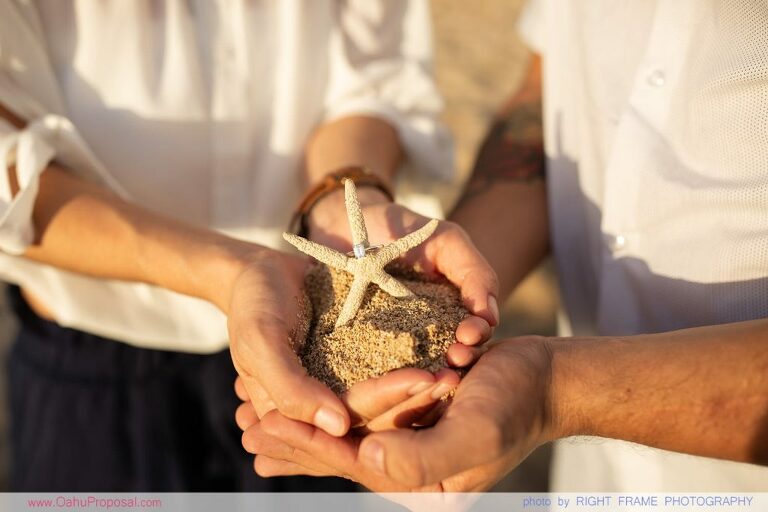 Surprise Beach Proposal at Ko'Olina