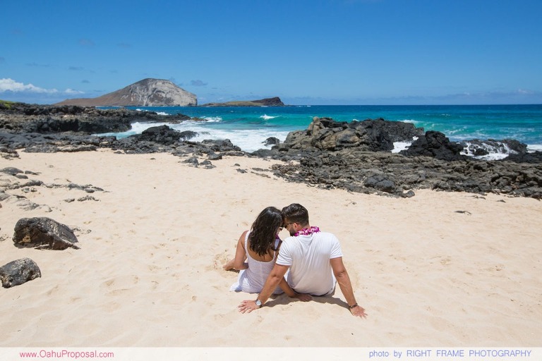 Hawaii Marriage Proposal at Makapu'u Beach