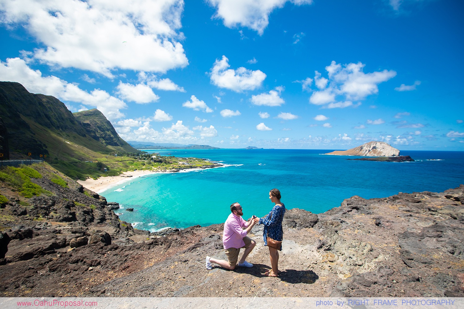 PROPOSAL PHOTOGRAPHER in Oahu - Makapu'u Lookout, Hawaii