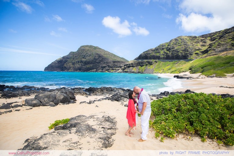 Private Oahu Beach Proposal Makapuu Beach Hawaii