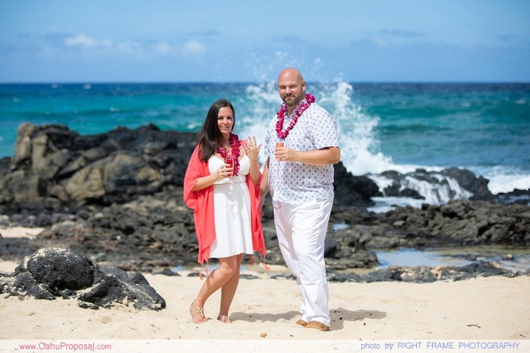 Private Oahu Beach Proposal Makapuu Beach Hawaii