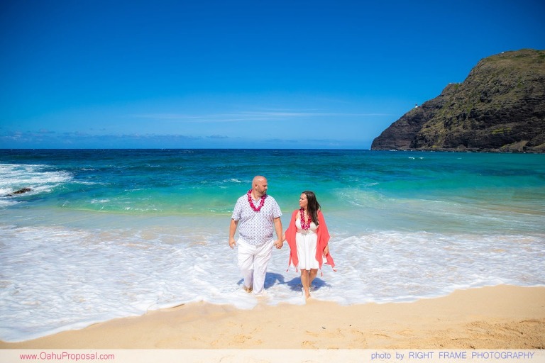 Private Oahu Beach Proposal Makapuu Beach Hawaii