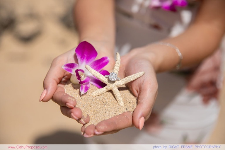 A Last Minute Surprise Proposal in Oahu Hawaii