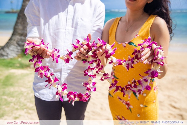 private photographer for proposal oahu hawaii
