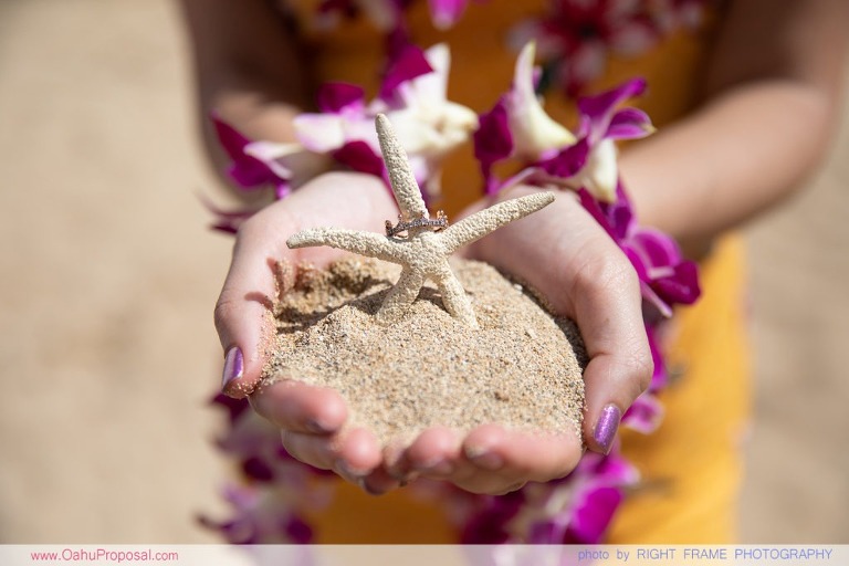 private photographer for proposal oahu hawaii
