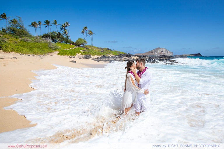 Surprise Marriage Engagement Proposal Makapu’u beach Oahu Hawaii ideas