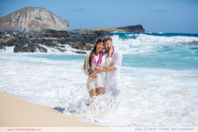 Surprise Marriage Engagement Proposal Makapu’u beach Oahu Hawaii ideas