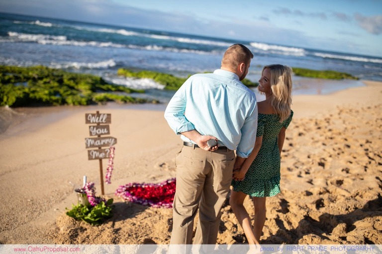A Last Minute Magical Proposal on the North Shore of Oahu
