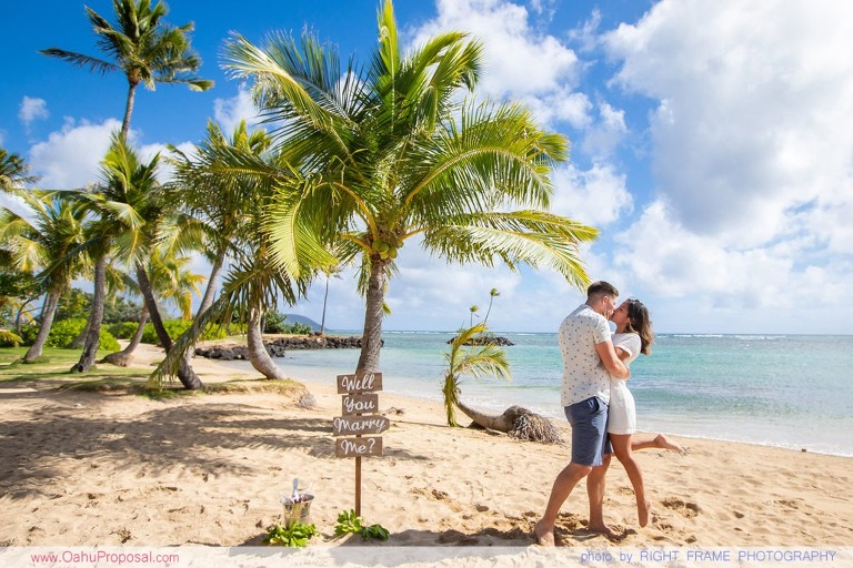 Destination Beach Proposal at Waialae Beach Park Oahu