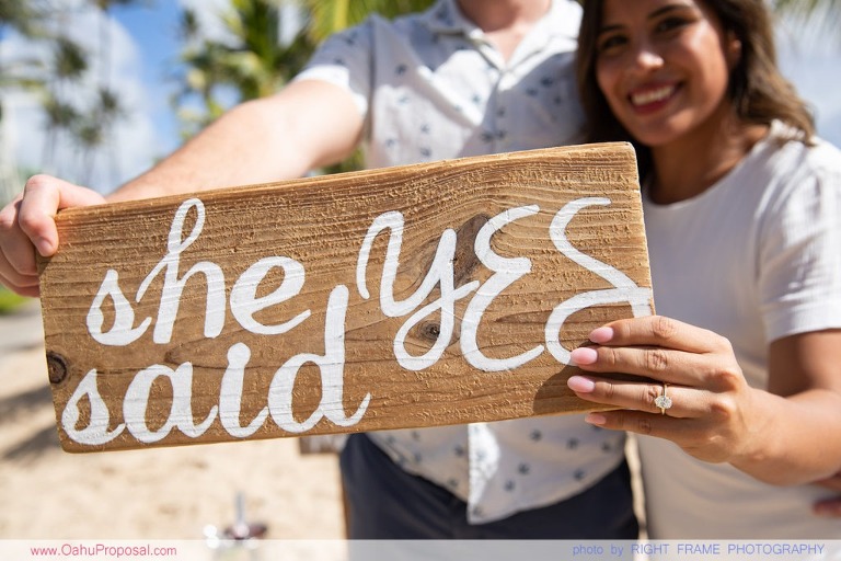 Destination Beach Proposal at Waialae Beach Park Oahu
