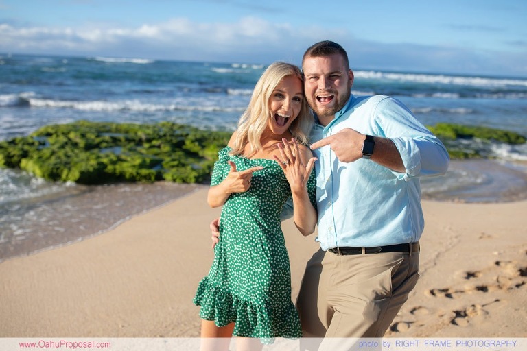 A Last Minute Magical Proposal on the North Shore of Oahu