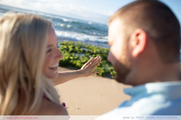 A Last Minute Magical Proposal on the North Shore of Oahu
