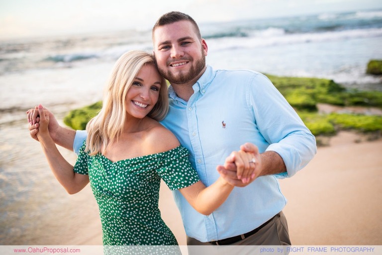 A Last Minute Magical Proposal on the North Shore of Oahu