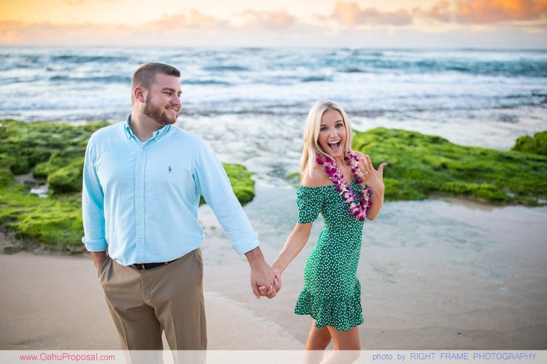 A Last Minute Magical Proposal on the North Shore of Oahu