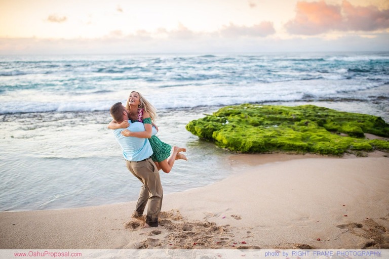 A Last Minute Magical Proposal on the North Shore of Oahu