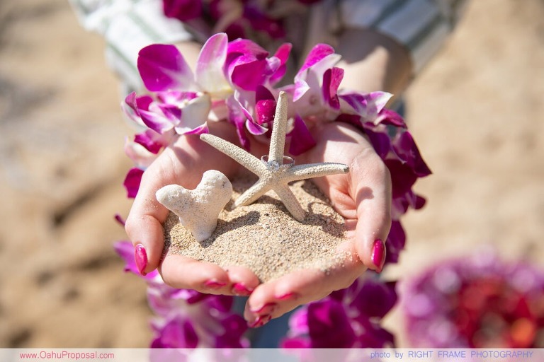Honolulu Proposal Photography Waialae Beach Park Kahala Beach Oahu