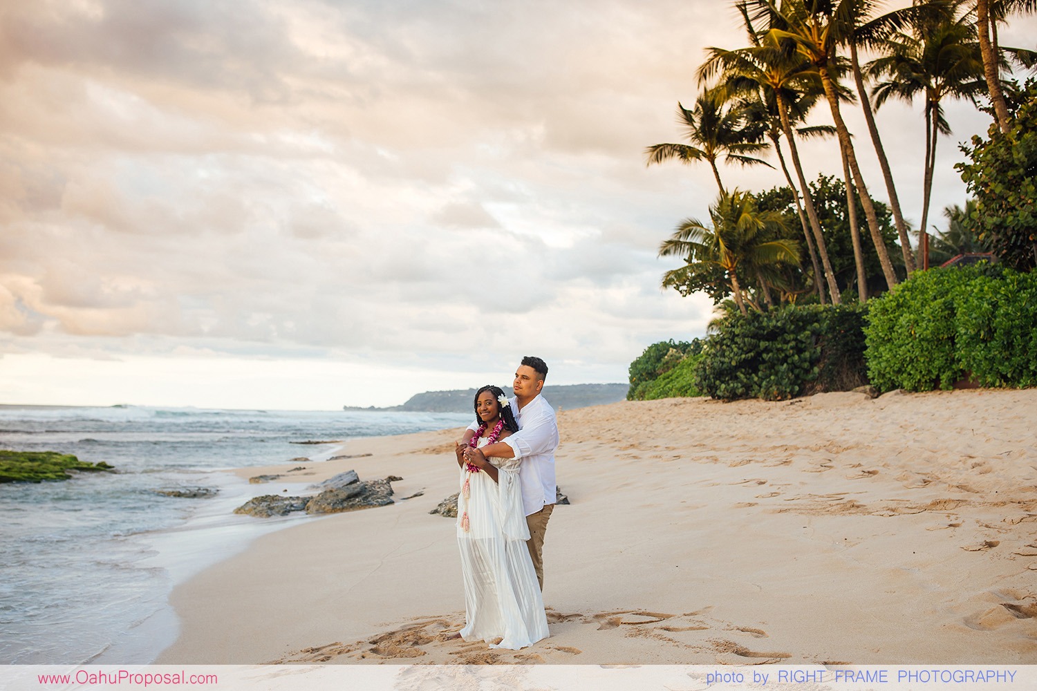 Oahu North Shore Proposal at Papailoa Beach