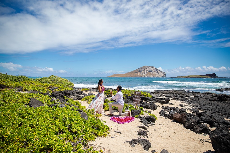 Oahu Proposal Hawaii Photographer Planner Makapuu Beach Ideas Sunrise