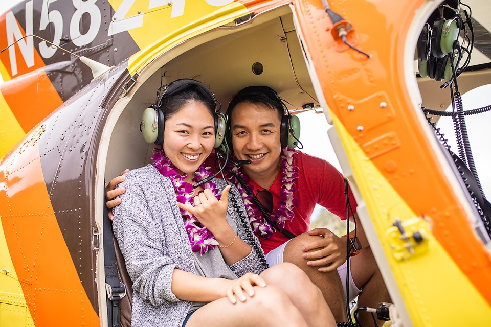 Oahu Helicopter Proposal Hawaii Photographer Planner Ideas